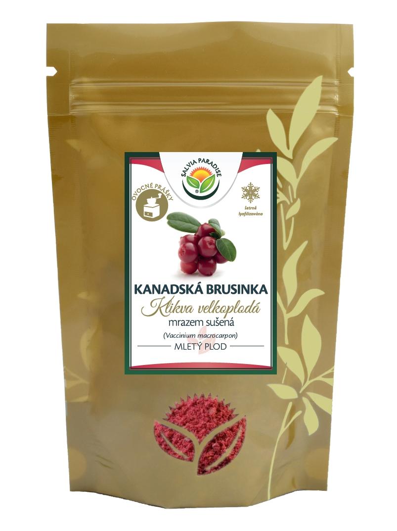 Salvia Paradise Kanadská brusinka mletá sušená mrazem - lyofilizovaná 50g