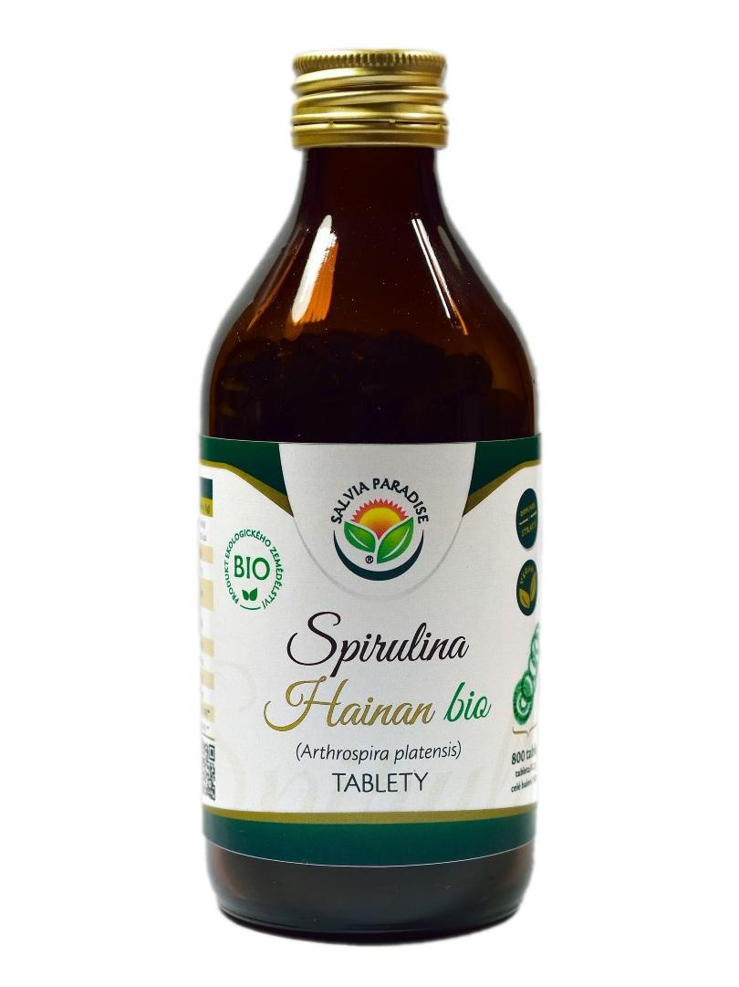 Salvia Paradise Spirulina Hainan tablety BIO Balení: 800 ks