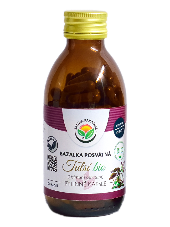 Salvia Paradise Tulsí - bazalka posvátná kapsle BIO Balení: 120 ks