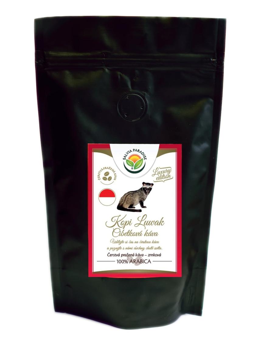 Salvia Paradise Káva - Kopi Luwak - cibetková káva Balení: 250 g