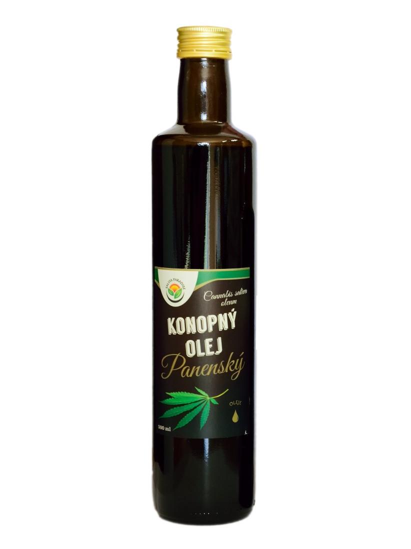 Salvia Paradise Konopný olej panenský Balení: 500 ml