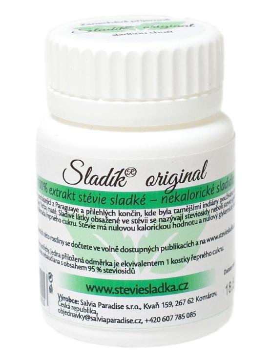 Salvia Paradise Sladík 100% extrakt stévie sladké Balení: 10 g