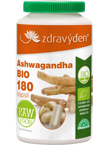 ZdravýDen® BIO Ashwagandha 180 kapslí