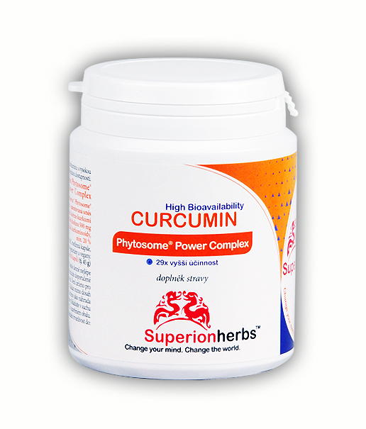 Superionherbs Curcumin Phytosome® Power Complex 90 kapslí