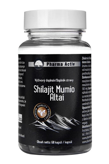 Pharma Activ Shilajit Mumio Altai 60 kapslí