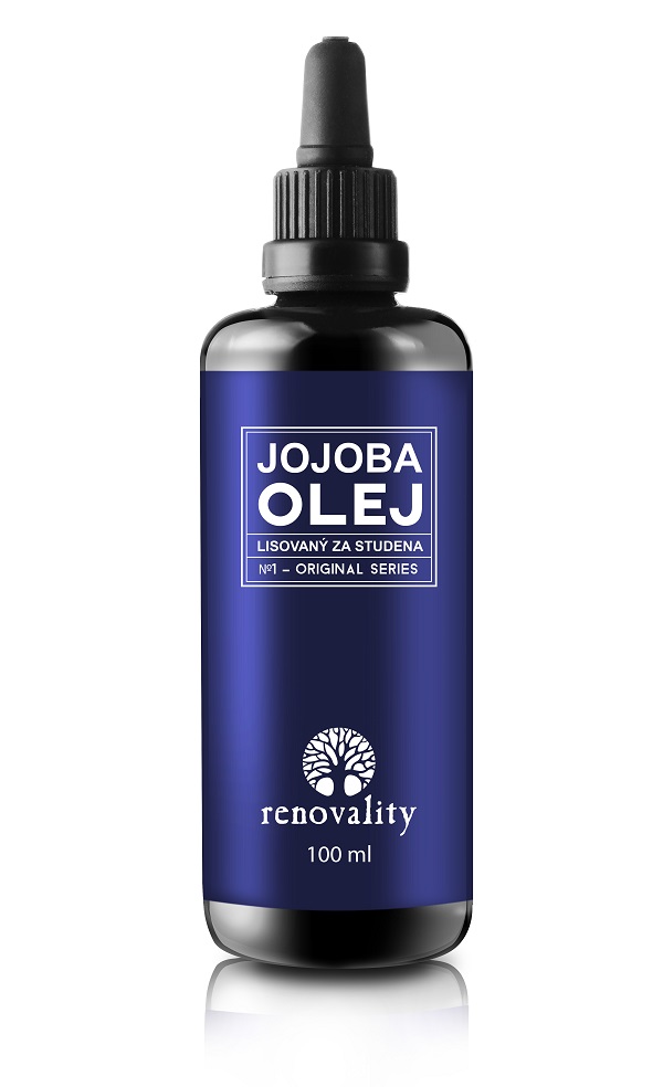 Renovality Jojobový olej za studena lisovaný 100 ml