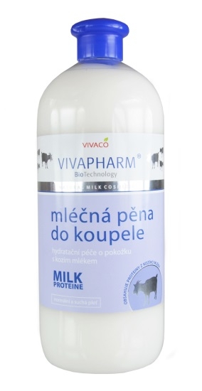 Vivaco VivaPharm Kozí mléčná pěna do koupele 1000 ml