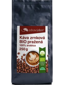 ZdravýDen® BIO Káva zrnková pražená Balení: 250 g