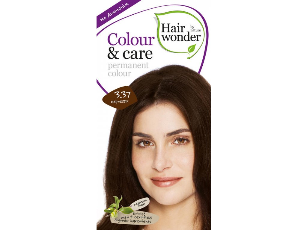 Hairwonder Přírodní dlouhotrvající barva 100 ml Odstín: 3.37 Espresso