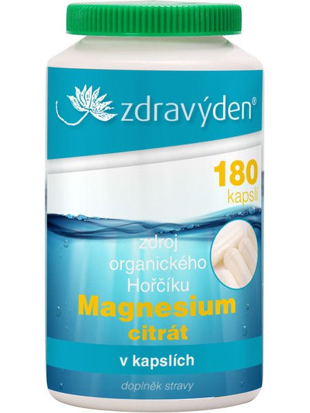 ZdravýDen® Magnesium citrát 180 kapslí