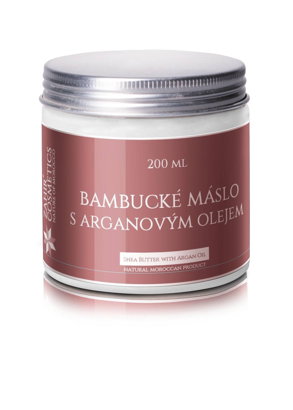 Zahir Cosmetics Bambucké máslo s arganovým olejem Balení: 200 ml