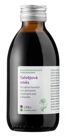 Dědek Kořenář Šalvějová směs LPK+ Balení: 200 ml