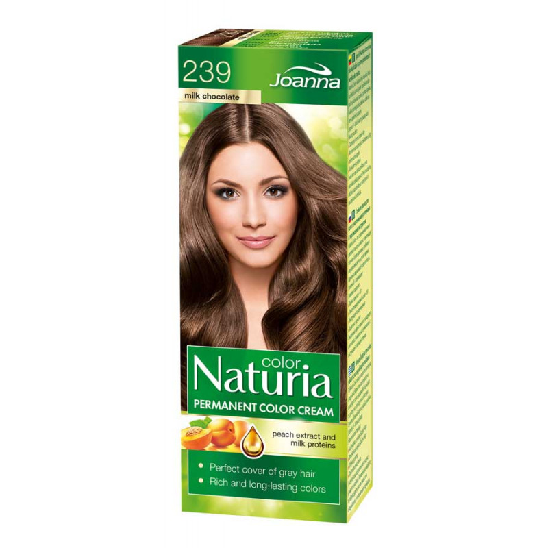 Joanna Naturia Color Permanentní barva na vlasy 100 g Odstín: 239 Mléčná