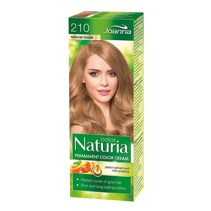 Joanna Naturia Color Permanentní barva na vlasy 100 g Odstín: 210 Přírodní
