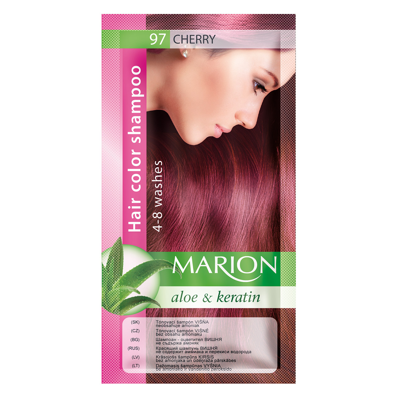 Marion Tónovací šampón 40 ml Odstín: 97 Višeň