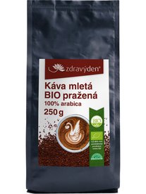 ZdravýDen® BIO Káva mletá pražená Balení: 250 g