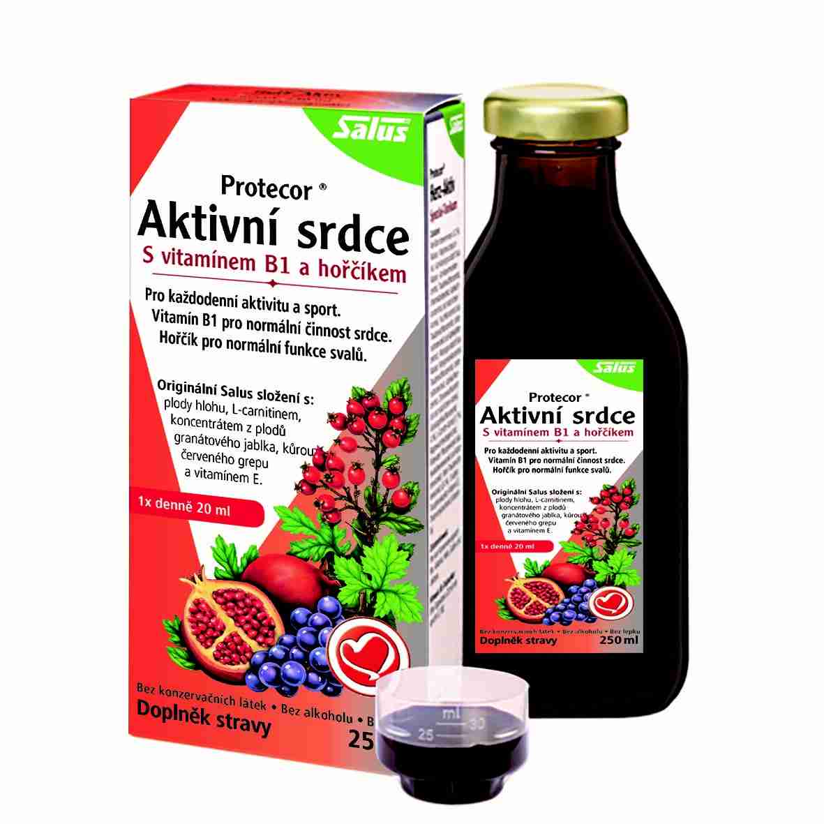 Salus Bylinné tonikum Protecor® - Aktivní srdce 250 ml