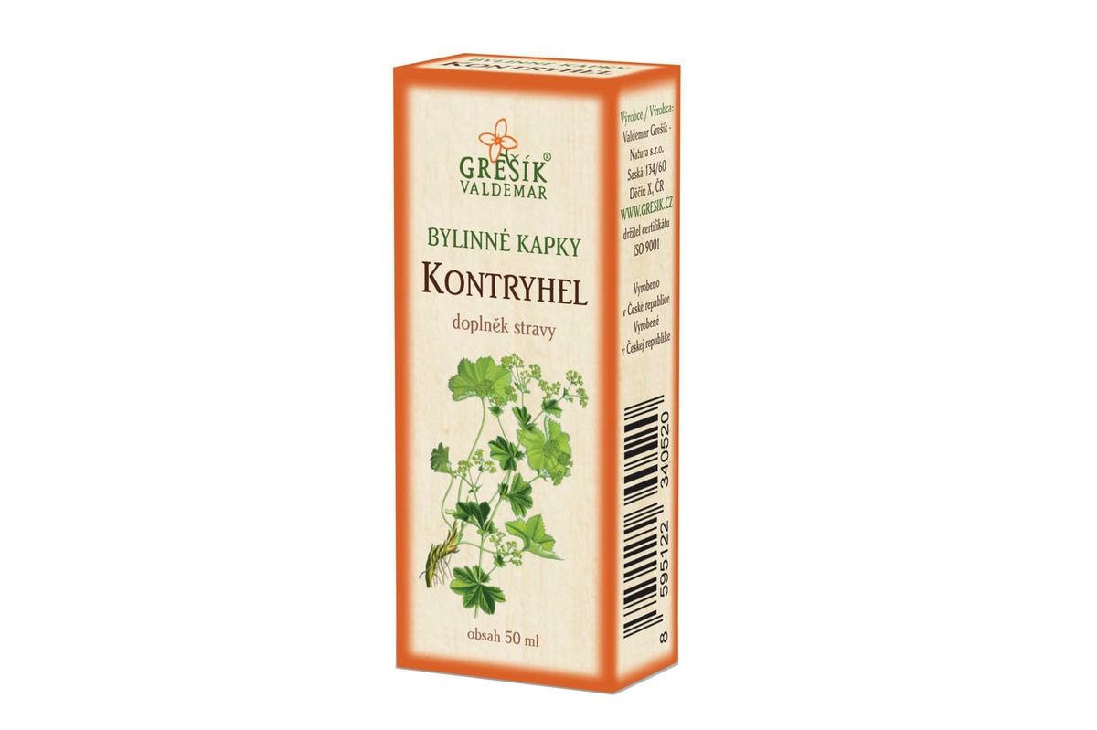 Grešík Kontryhel bylinné kapky 50 ml