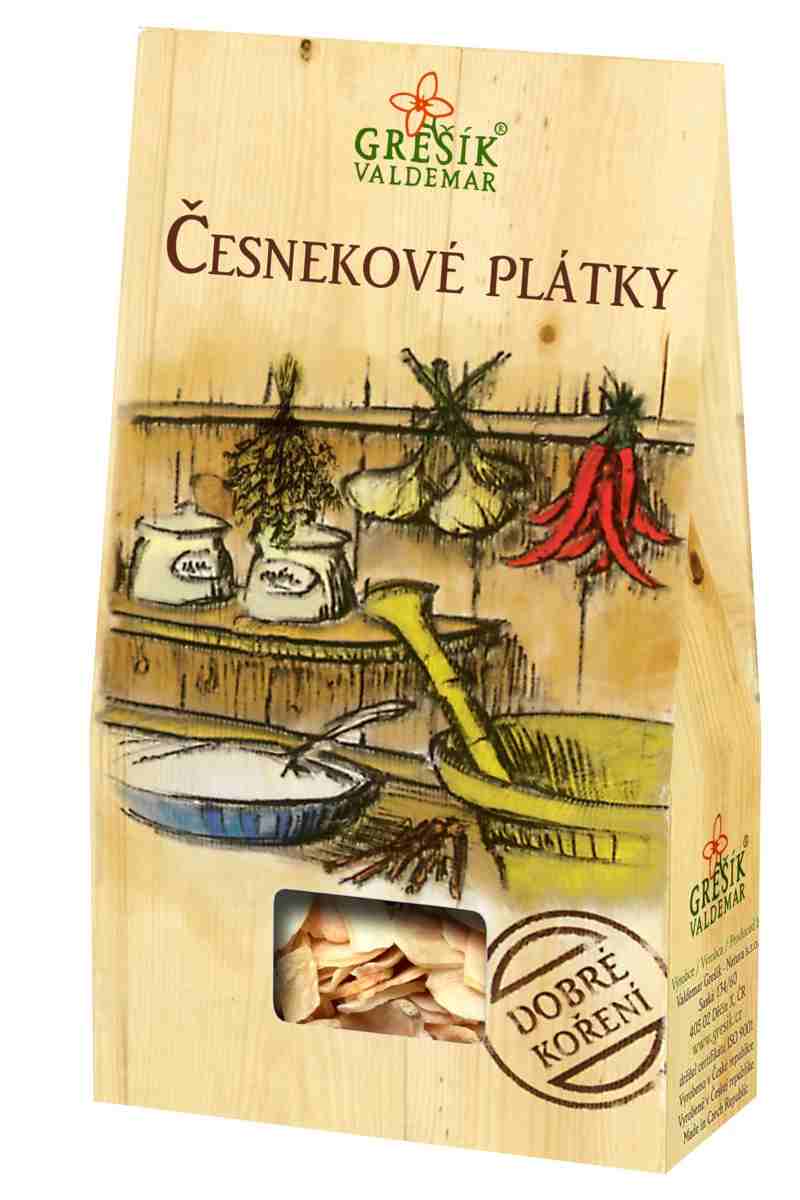 Grešík Česnekové plátky 30 g