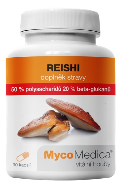 MycoMedica Reishi 50 % 90 kapslí