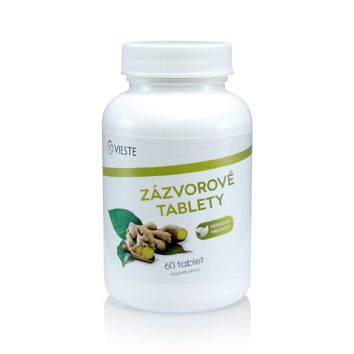 Vieste Zázvorové tablety 60 tbl.