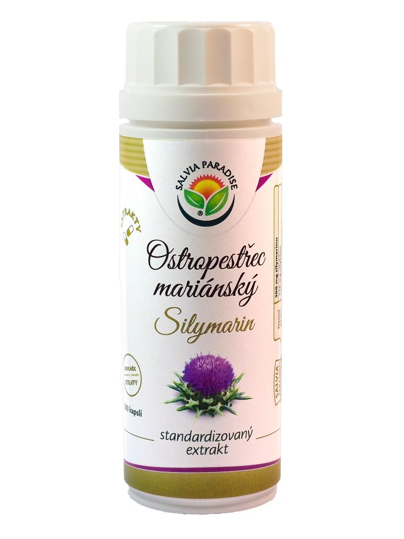 Salvia Paradise Ostropestřec - silymarin standardizovaný extrakt kapsle 100 ks