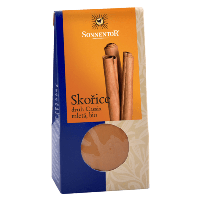 Sonnentor Bio Skořice (druh Cassia) mletá 40g