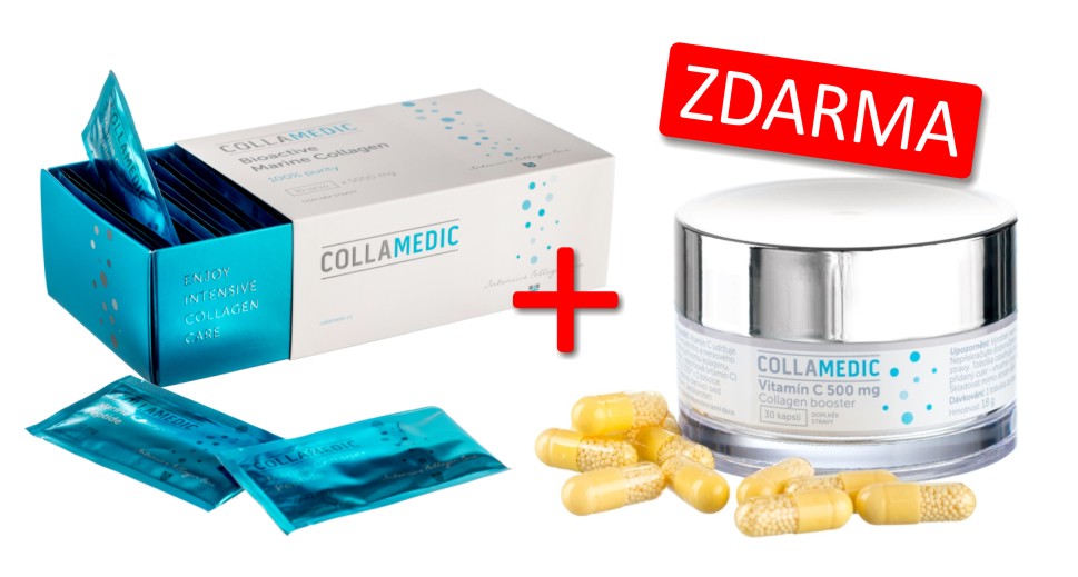 Collamedic 100% bioaktivní mořský kolagen 150 g (30 sáčků)