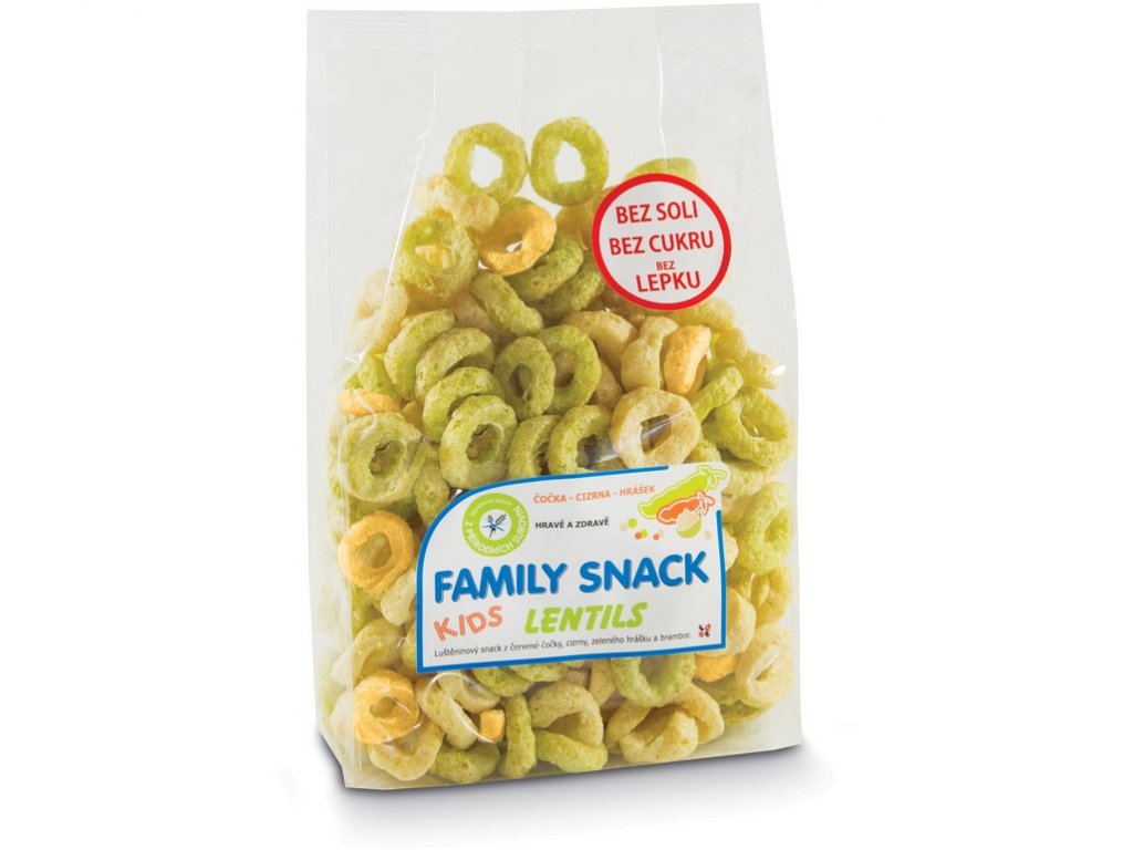 Family snack Lentils 120g