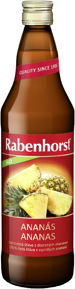 Rabenhorst Ananasová šťáva 100% 750 ml