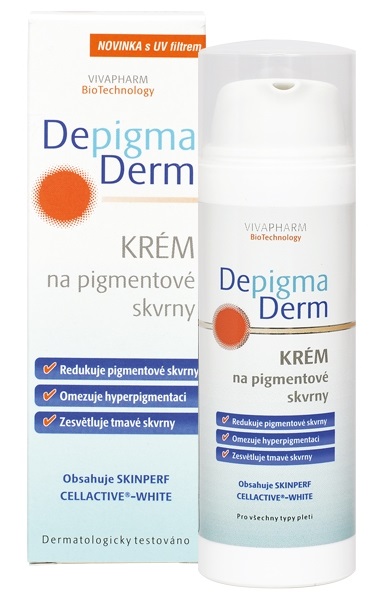 Vivaco DepigmaDerm Krém na pigmentové skvrny 50 ml