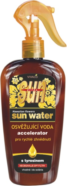 Vivaco Sun Vital Osvěžující voda s tyrosinem 300 ml