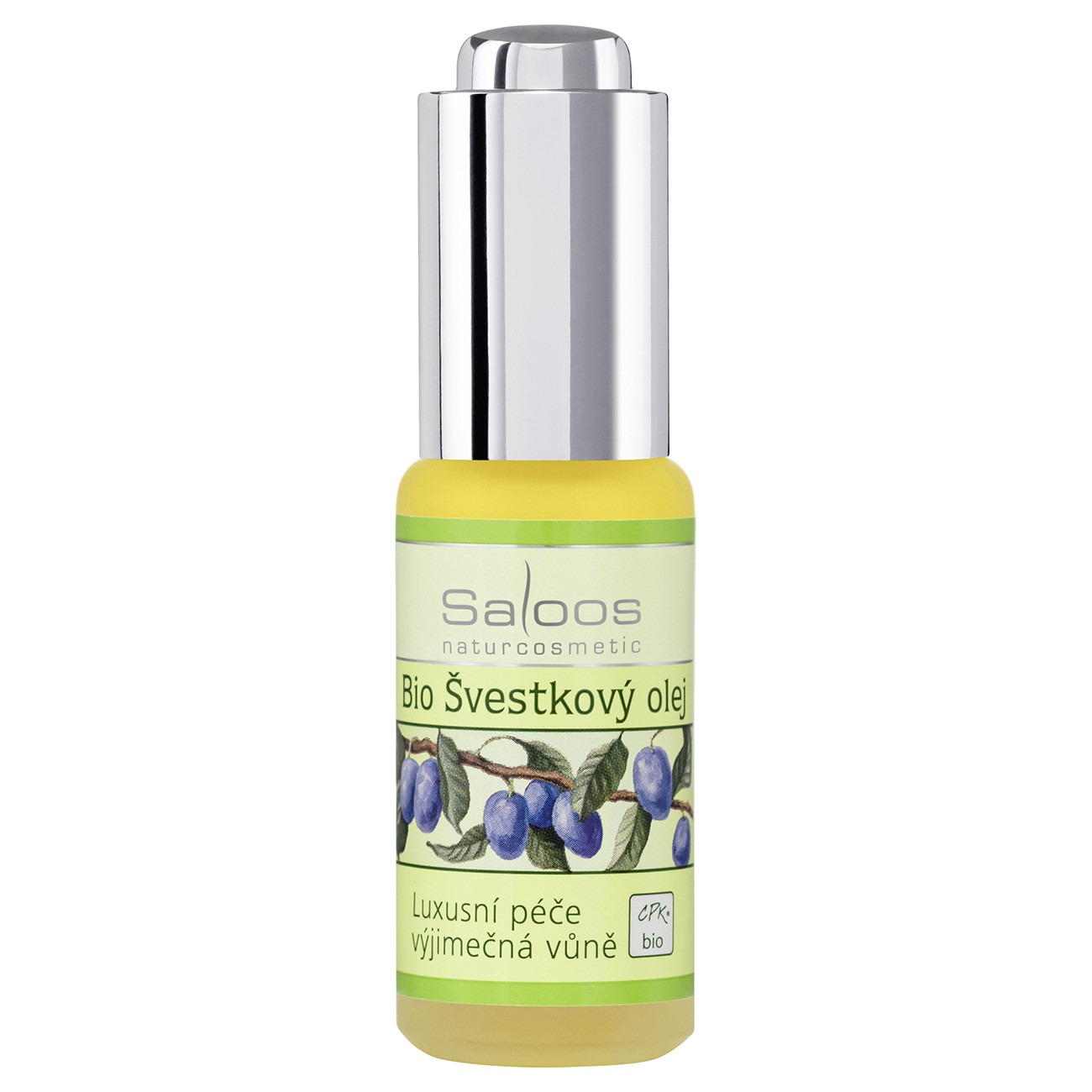 Saloos BIO Švestkový olej Balení: 20 ml