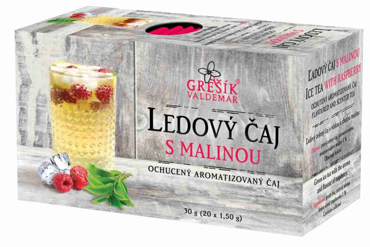 Grešík Ledový čaj s malinou n.s. 20 x 1,5 g