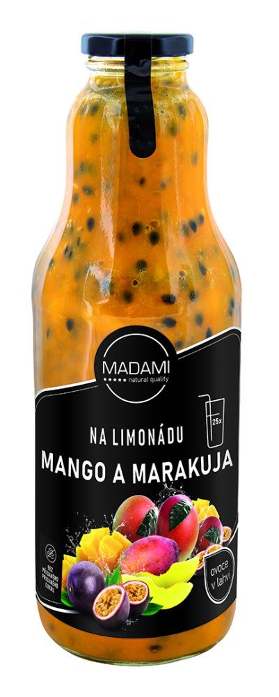 Madami BezVa Mango & Marakuja Balení: 1000 ml