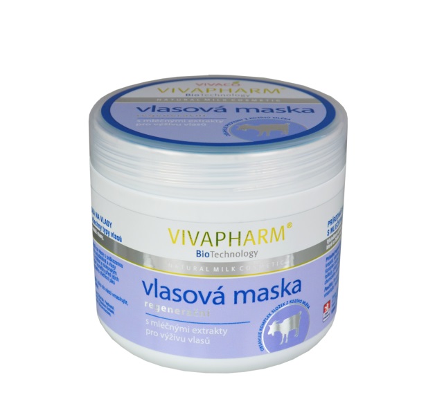 Vivaco VivaPharm Kozí regenerační vlasová maska 600 ml