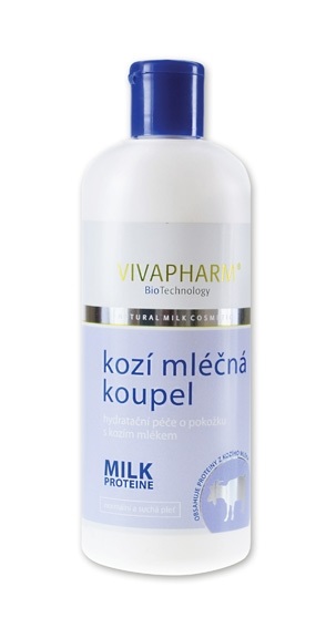 Vivaco VivaPharm Kozí hydratační mléčná koupel 400 ml