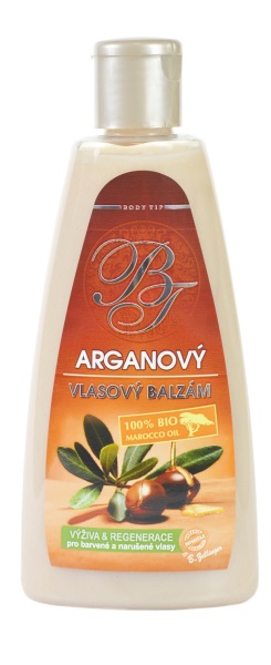 Vivaco Body Tip BIO Balzám na vlasy s arganovým olejem 250 ml