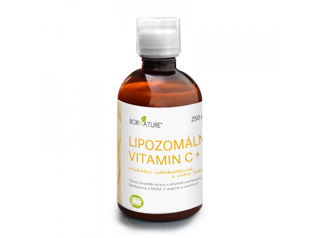 Bornature Lipozomální vitamin C+ 1000 mg Balení: 250 ml