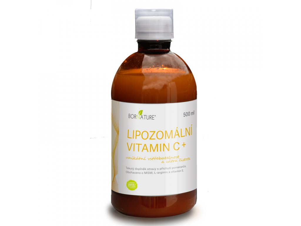 Bornature Lipozomální vitamin C+ 1000 mg Balení: 500 ml