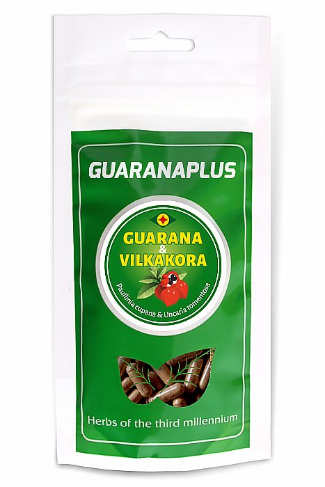 Guaranaplus Guarana + Vilkakora Balení: 100 ks