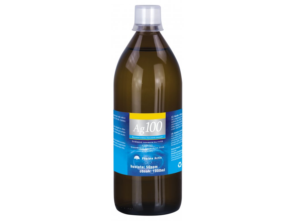 Pharma Activ Koloidní stříbro Ag100 (50ppm) Balení: 1000 ml