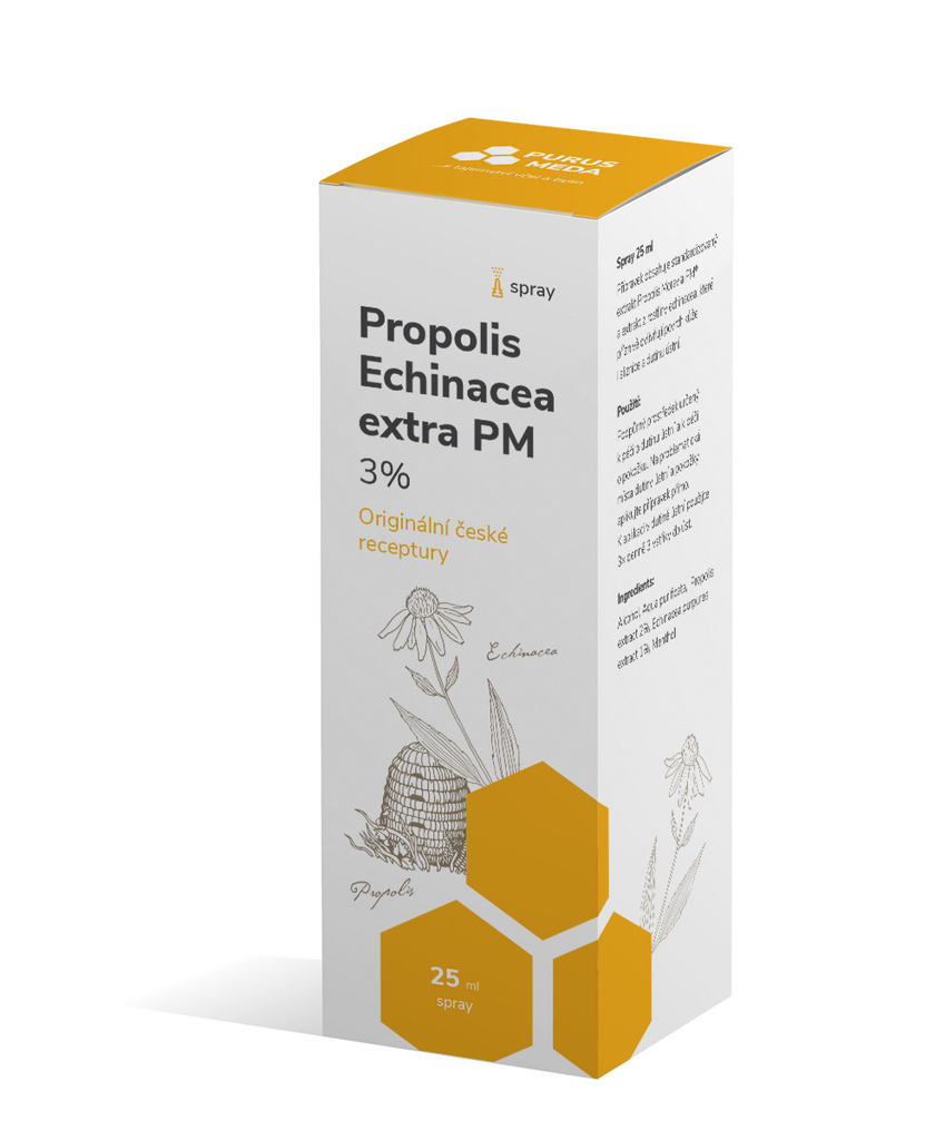 Purus Meda Propolis Echinacea extra 3% spray 25 ml