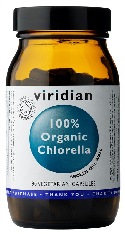 Viridian Bio Chlorella 90 kapslí
