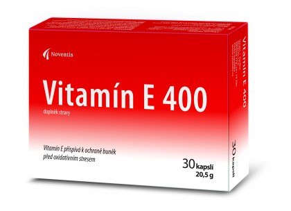 Noventis Vitamín E 400mg 30 kapslí