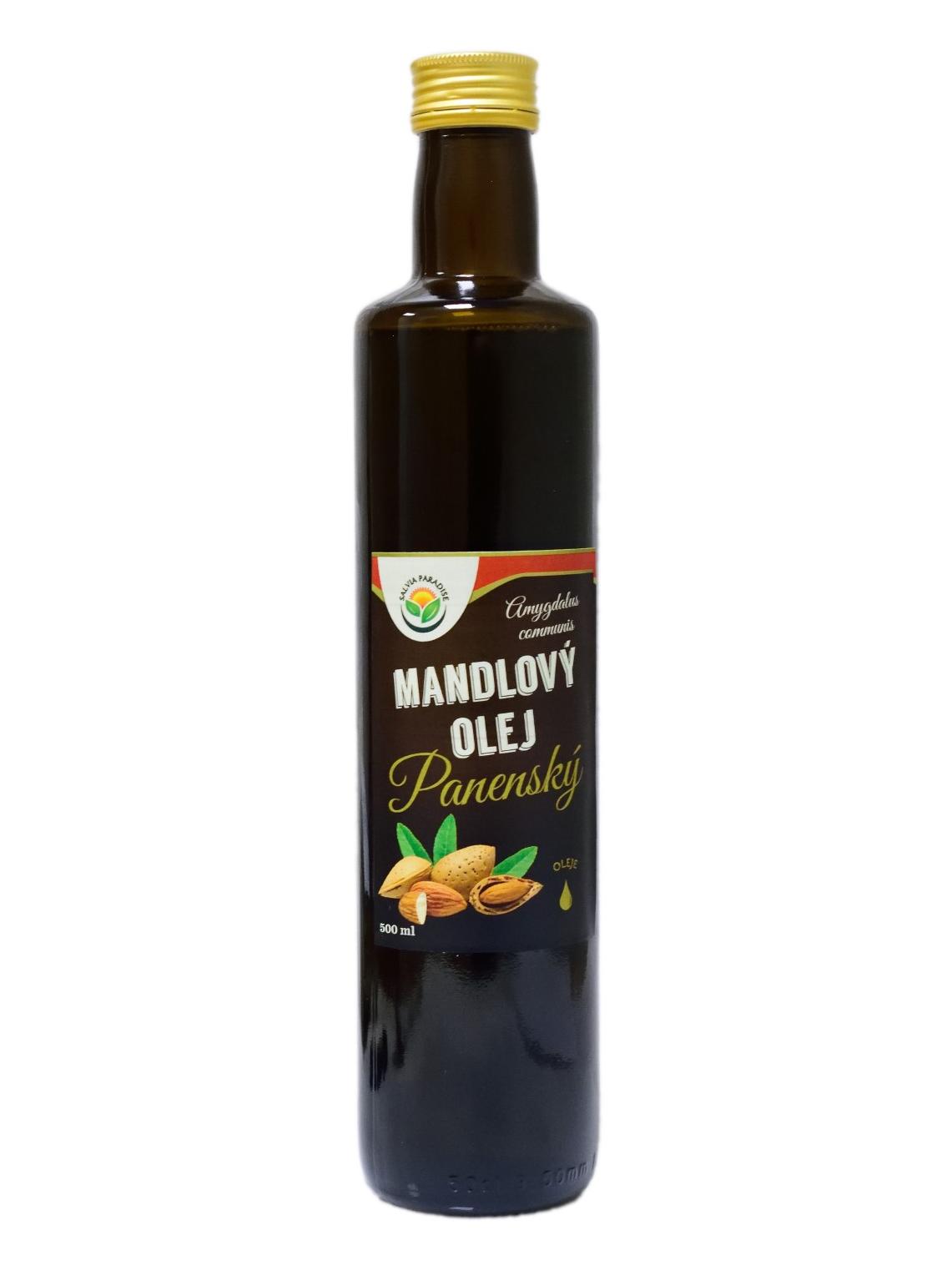 Salvia Paradise Mandlový olej 100% - lisovaný za studena 500 ml