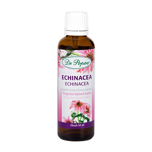 DR. POPOV Echinacea bylinné kapky 50 ml