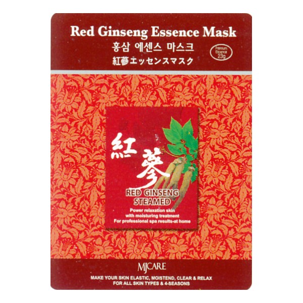 MJCare Žen-Šen luxusní látková pleťová maska 23 g