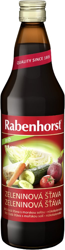 Rabenhorst BIO Zeleninová šťáva 750 ml