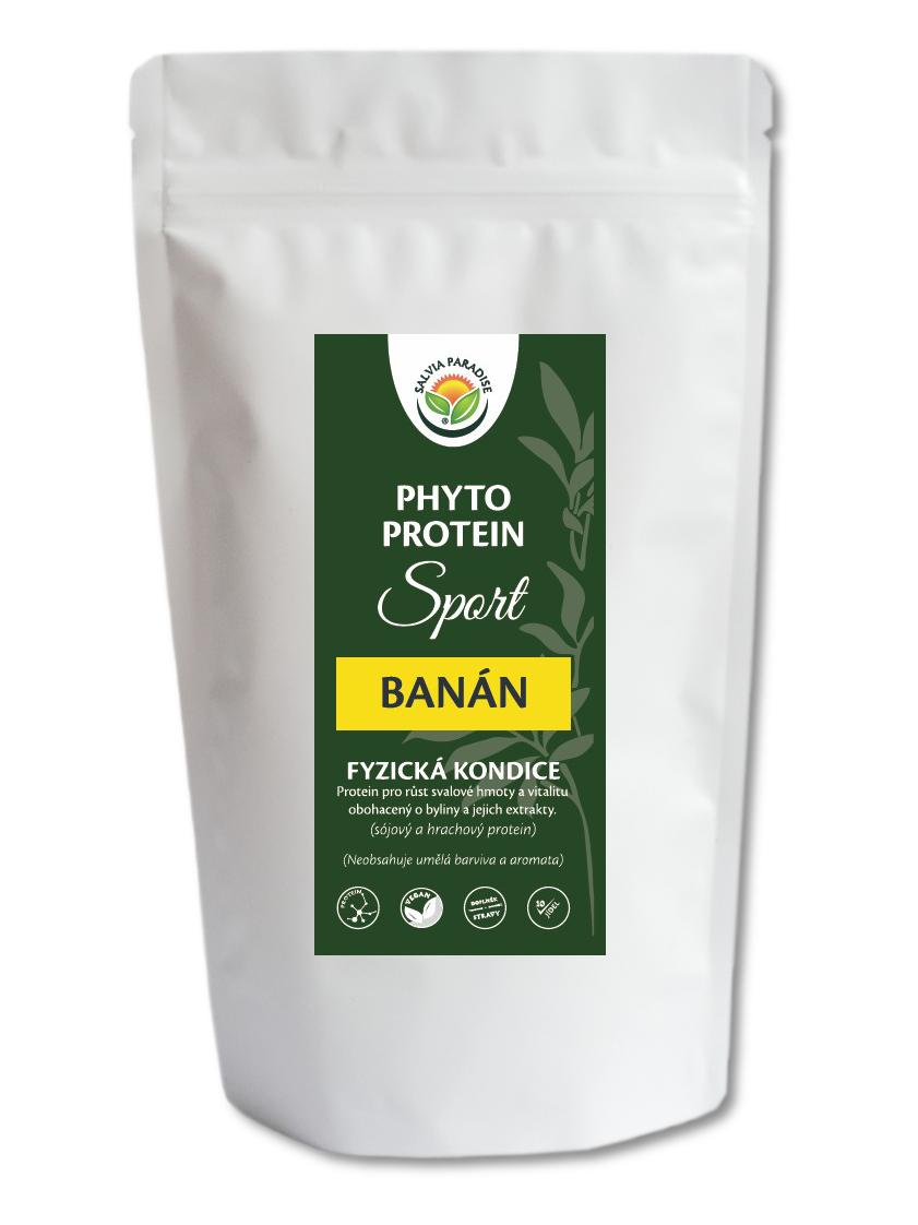 Salvia Paradise Phyto Protein Sport - banán 300 g